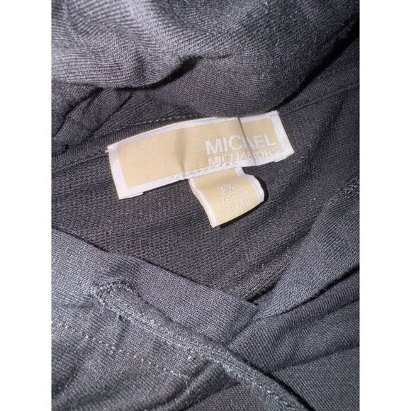 Michael kors MK plus size 3xl sequin circle logo hooded short/top - Picture 3 of 4